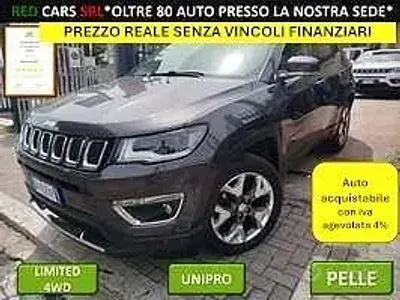 Usata Jeep Compass Limited 140 CV (102 kW) 2020 Grigio SUV