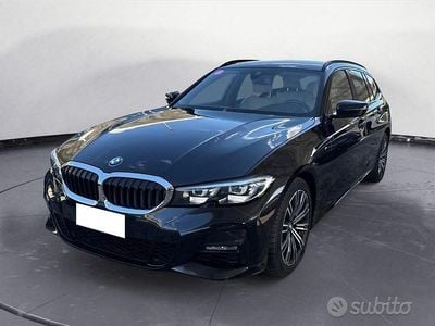 Usata BMW 320e M Sport 190 CV (139 kW) 2021 Nero Station wagon
