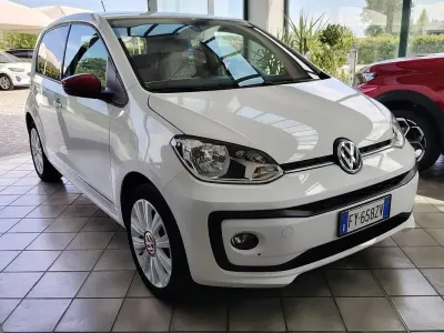 Usata VW up! high up! 60 CV (44 kW) 2019 Bianco Utilitaria