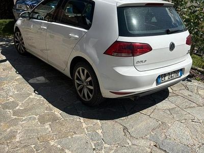 Usata VW Golf VII 110 CV (80 kW) 2013 Bianco Berlina