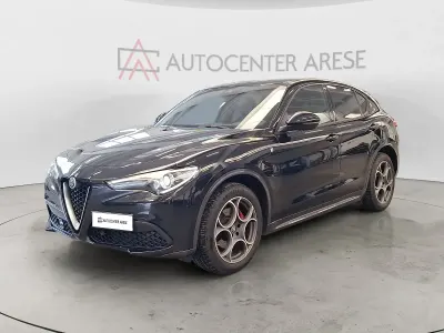 Usata Alfa Romeo Stelvio Ti 280 CV (205 kW) 2022 Nero SUV