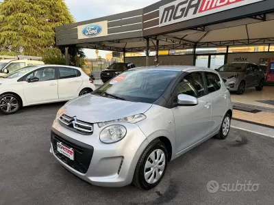 Usata Citroën C1 Feel 72 CV (52 kW) 2019 Grigio Utilitaria