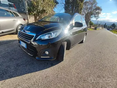 Usata Peugeot 108 Allure 69 CV (50 kW) 2018 Nero Berlina