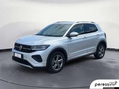 Usata VW T-Cross R-line 116 CV (85 kW) 2024 Reflex argento SUV