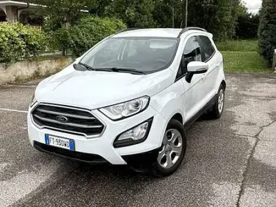 Usata Ford Ecosport 99 CV (72 kW) 2019 Bianco SUV