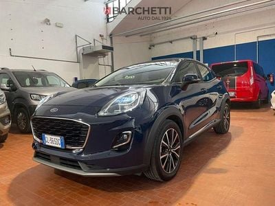 Usata Ford Puma Titanium 125 CV (91 kW) 2022 Blu SUV