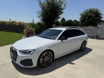 Usata Audi S4 Ambiente 341 CV (250 kW) 2021 Bianco Station wagon