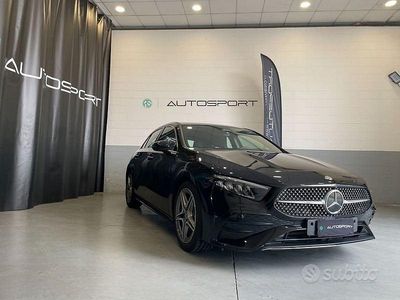Usata Mercedes A180 AMG line 116 CV (85 kW) 2024 Nero Berlina