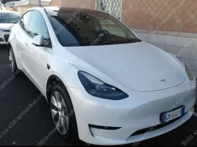 Occasion Tesla Model Y Long Range AWD 152 kW (208 PK) 2022 Wit SUV