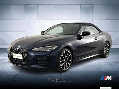 Usata BMW 440 Cabriolet Efficient Dynamics 340 CV (250 kW) 2024 Blu Cabrio