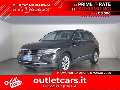 Usata VW Tiguan Life 150 CV (110 kW) 2022 Deep black perlato SUV