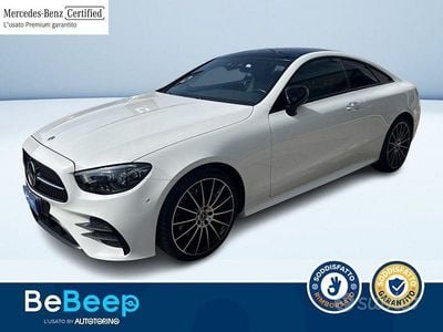 Bianco Usata 2023 Mercedes E220 Premium Plus Coupé | 44.500 € (Buon prezzo)