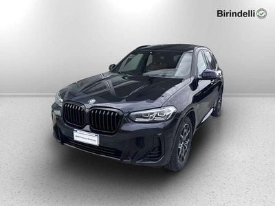 Usata BMW X3 M Sport 249 CV (183 kW) 2022 Carbon black metallizzato SUV