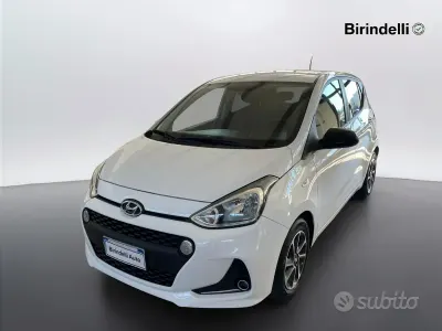Usata Hyundai i10 67 CV (49 kW) 2019 Bianco Utilitaria