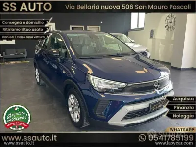Begagnad Opel Crossland X Elegance 110 HK (80 kW) 2021 Blå SUV