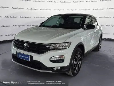 Usata VW T-Roc Style 110 CV (80 kW) 2021 Bianco SUV