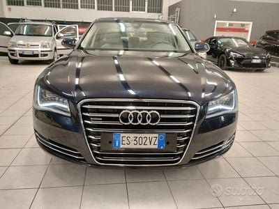 Usata Audi A8L 250 CV (183 kW) 2013 Blu Berlina