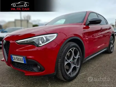 Usata Alfa Romeo Stelvio Sprint 190 CV (139 kW) 2020 Rosso SUV