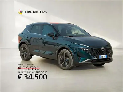 Usata Nissan Qashqai Tekna 190 CV (139 kW) 2025 Verde SUV