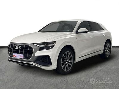 Usata Audi Q8 Sport 286 CV (210 kW) 2020 Bianco SUV