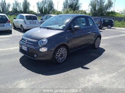 Begagnad Fiat 500 Lounge 69 HK (50 kW) 2018 Grå Sedan
