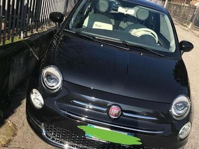 Usata Fiat 500 Lounge 69 CV (50 kW) 2017 Nero Utilitaria