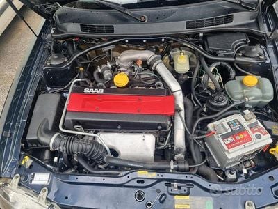 Usata Saab 9-3 Cabriolet 1998 Blu Cabrio
