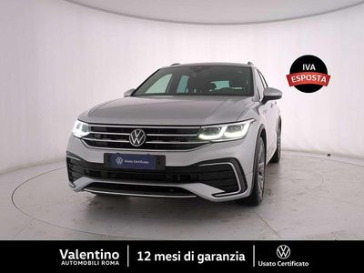 Usata VW Tiguan R-line 150 CV (110 kW) 2022 Grigio SUV