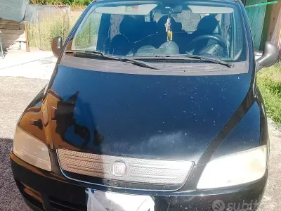 Usata Fiat Multipla 103 CV (75 kW) 2009 Nero Monovolume