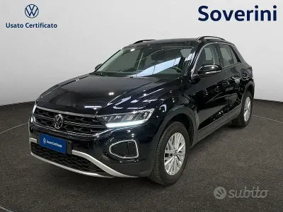 Usata VW T-Roc Life 150 CV (110 kW) 2025 Nero SUV