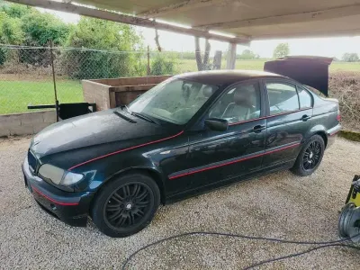 Usado BMW 320 150 CV (110 kW) 2002 Negro Berlina