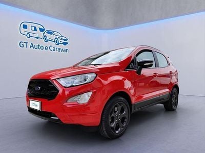 Usata Ford Ecosport 100 CV (73 kW) 2019 Rosso SUV