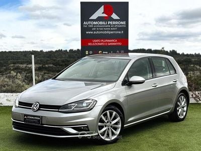 Usata VW Golf VII Highline 116 CV (85 kW) 2018 Grigio quarzo Berlina