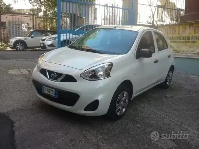 Usata Nissan Micra Visia 80 CV (58 kW) 2015 Bianco Utilitaria