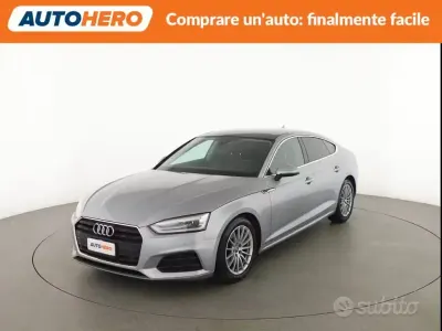 Usata Audi A5 150 CV (110 kW) 2019 Grigio Coupé