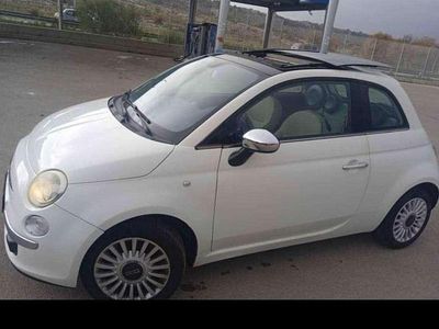 Begagnad Fiat 500 75 HK (55 kW) 2008 Vit Halvkombi