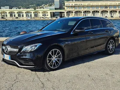Usata Mercedes C63 AMG AMG 476 CV (350 kW) 2016 Nero Station wagon