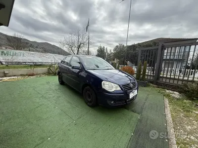 Usata VW Polo Comfortline 75 CV (55 kW) 2006 Blu Utilitaria