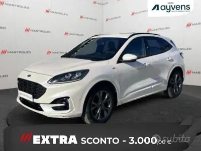 Gebraucht Ford Kuga ST-Line X 120 PS (88 kW) 2021 Weiß SUV