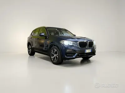Usata BMW X3 Advantage 190 CV (139 kW) 2020 Blu SUV