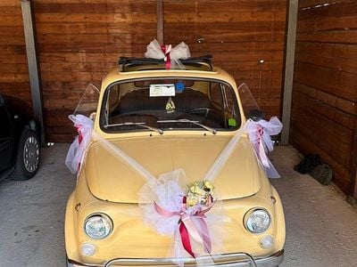 Usata Fiat 500 1970 Giallo Cabrio