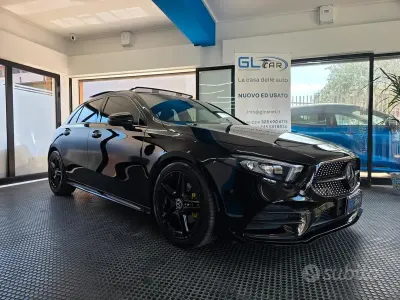 Usata Mercedes A180 Premium 116 CV (85 kW) 2020 Nero Berlina