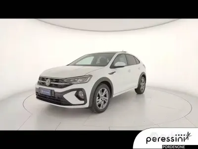 Usata VW Taigo R-line 110 CV (80 kW) 2023 Bianco SUV