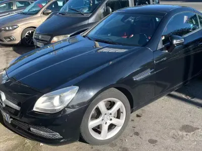 Usata Mercedes SLK250 204 CV (150 kW) 2011 Nero Cabrio
