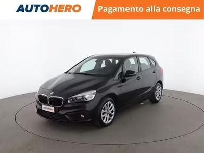 Usata BMW 218 Active Tourer Advantage 136 CV (100 kW) 2017 Nero Monovolume