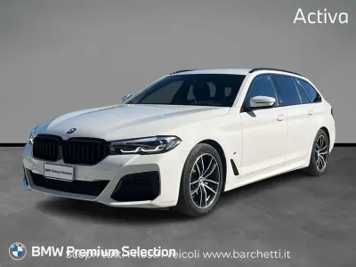 Usata BMW 520 M Sport 190 CV (139 kW) 2021 Bianco Berlina