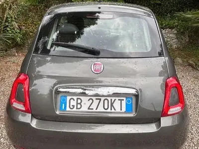 Usado Fiat 500C Pop 69 CV (50 kW) 2018 Gris Descapotable