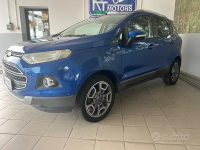 Usata Ford Ecosport Titanium 95 CV (69 kW) 2016 Bluazzurro SUV