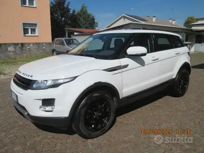 Usata Land Rover Range Rover evoque 190 CV (139 kW) 2012 Bianco SUV