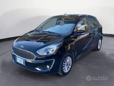Usata Ford Ka Plus Ultimate 85 CV (62 kW) 2019 Nero Utilitaria